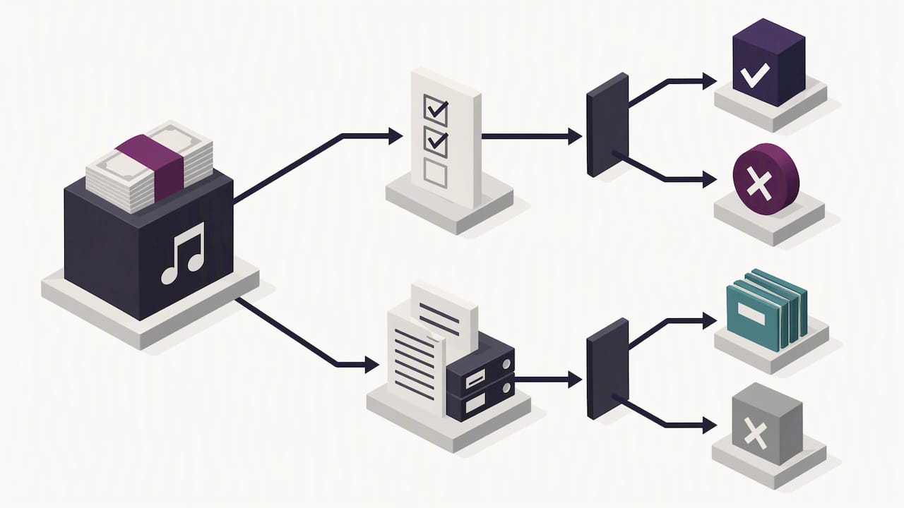 Grant eligibility and tax decision pathways