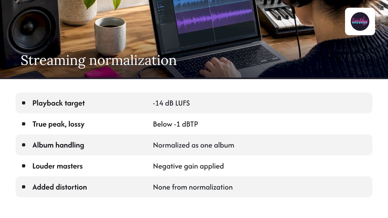 Why streaming services care about LUFS — overview diagram