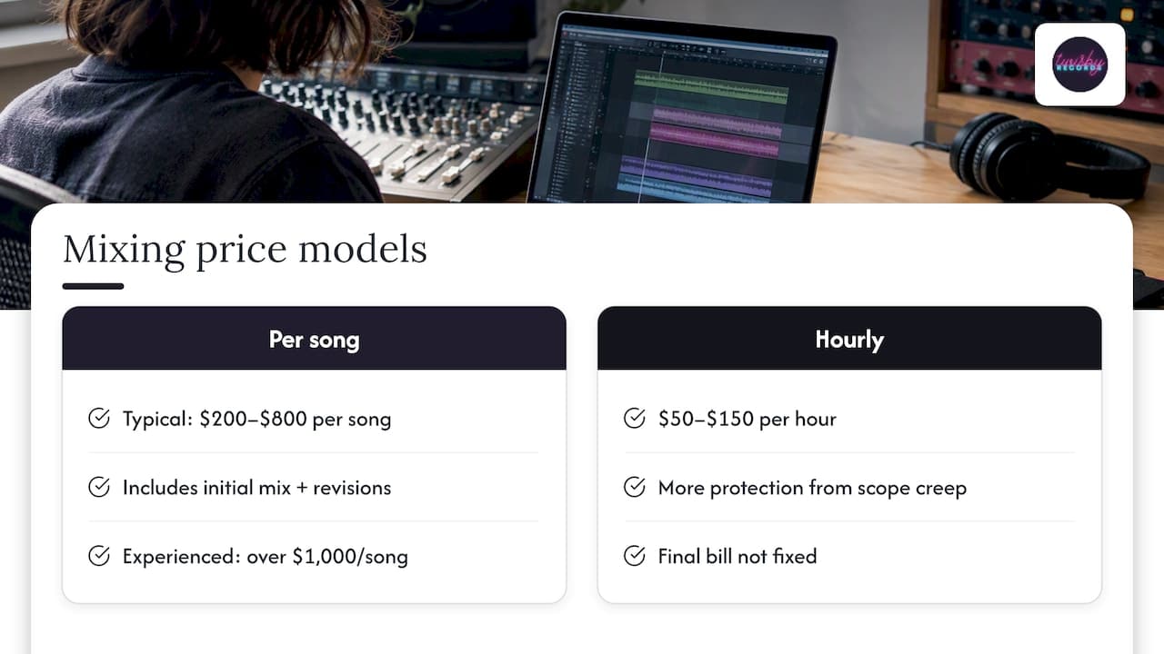 What mixing costs in the United States — overview diagram